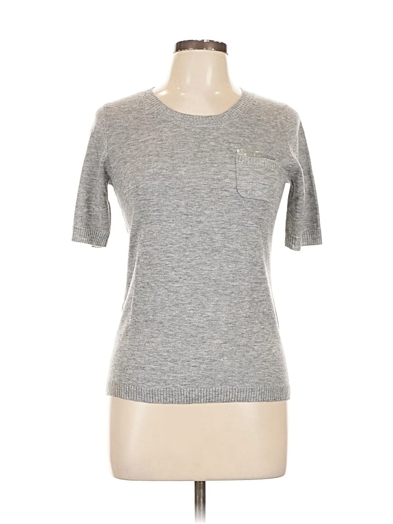 Pre-owned Banana Republic Short Sleeve T-shirt In Gray