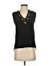 Nanette Lepore Black Sleeveless Blouse Size 2 - photo 1