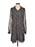 CAbi 100% Polyester Paisley Blue Casual Dress Size XS - photo 1