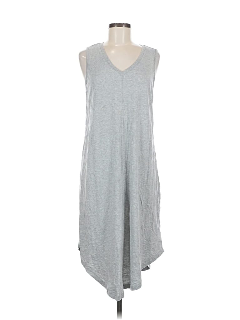 Pre-owned Caslon Casual Dress In Gray