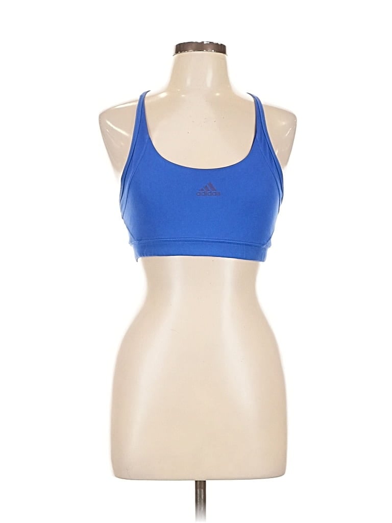 Pre-owned Adidas Originals Sports Bra In Blue