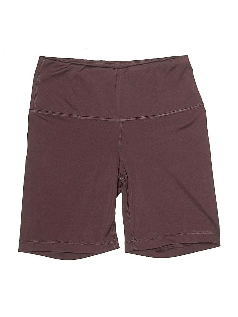 Pre-owned Yogalicious Athletic Shorts In Brown