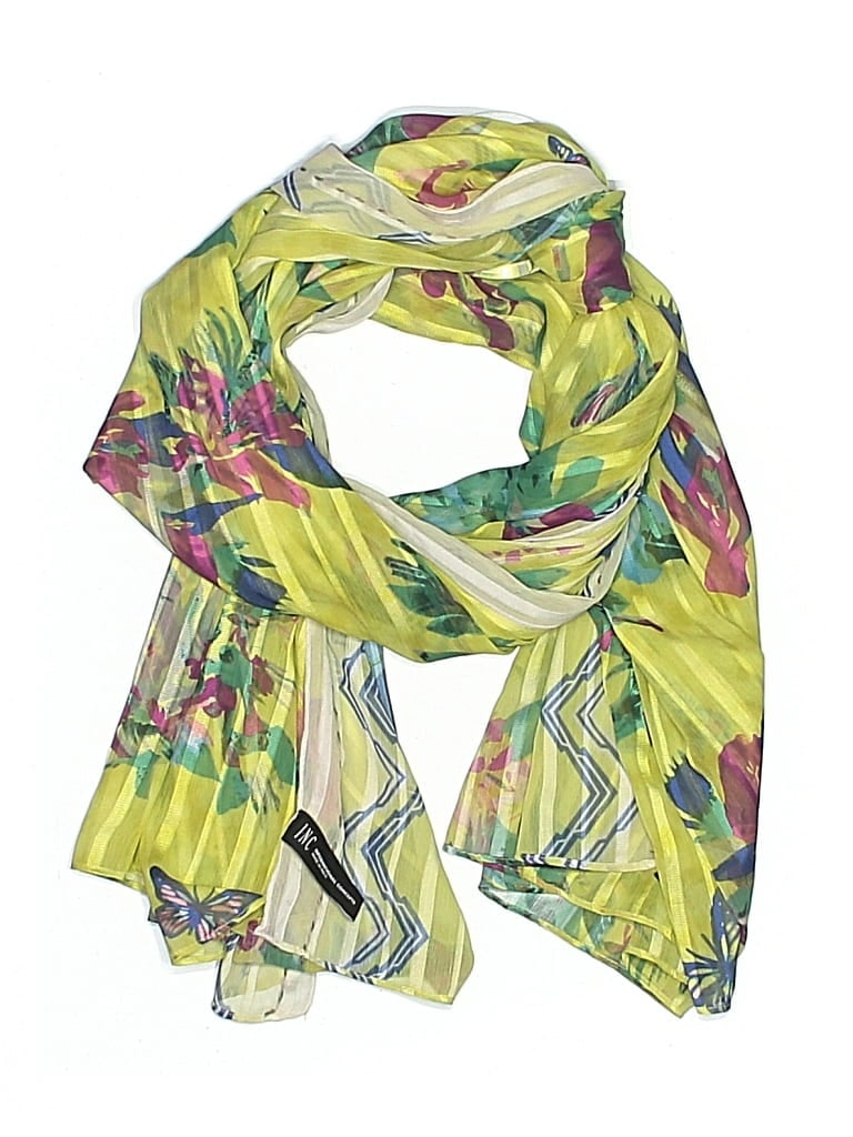 Pre-owned Inc International Concepts Scarf In Green