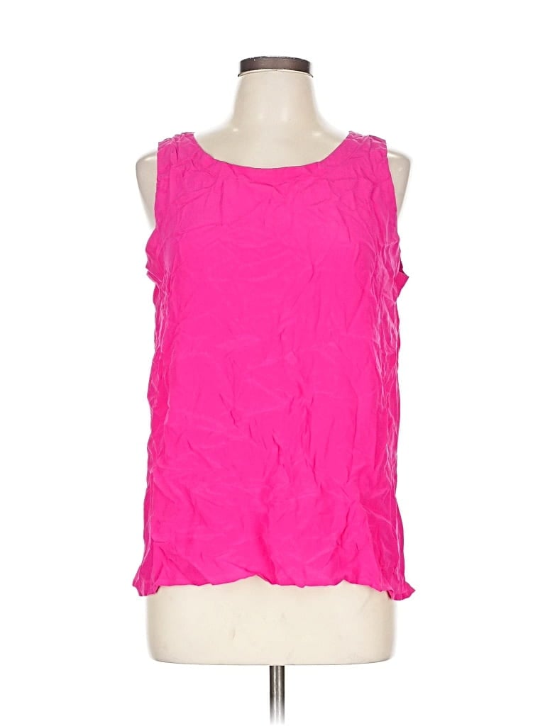 Pre-owned Casual Corner Sleeveless T-shirt In Pink