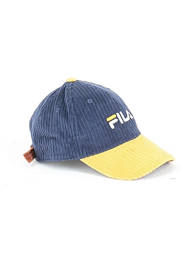 Pre-owned Fila Baseball Cap In Blue