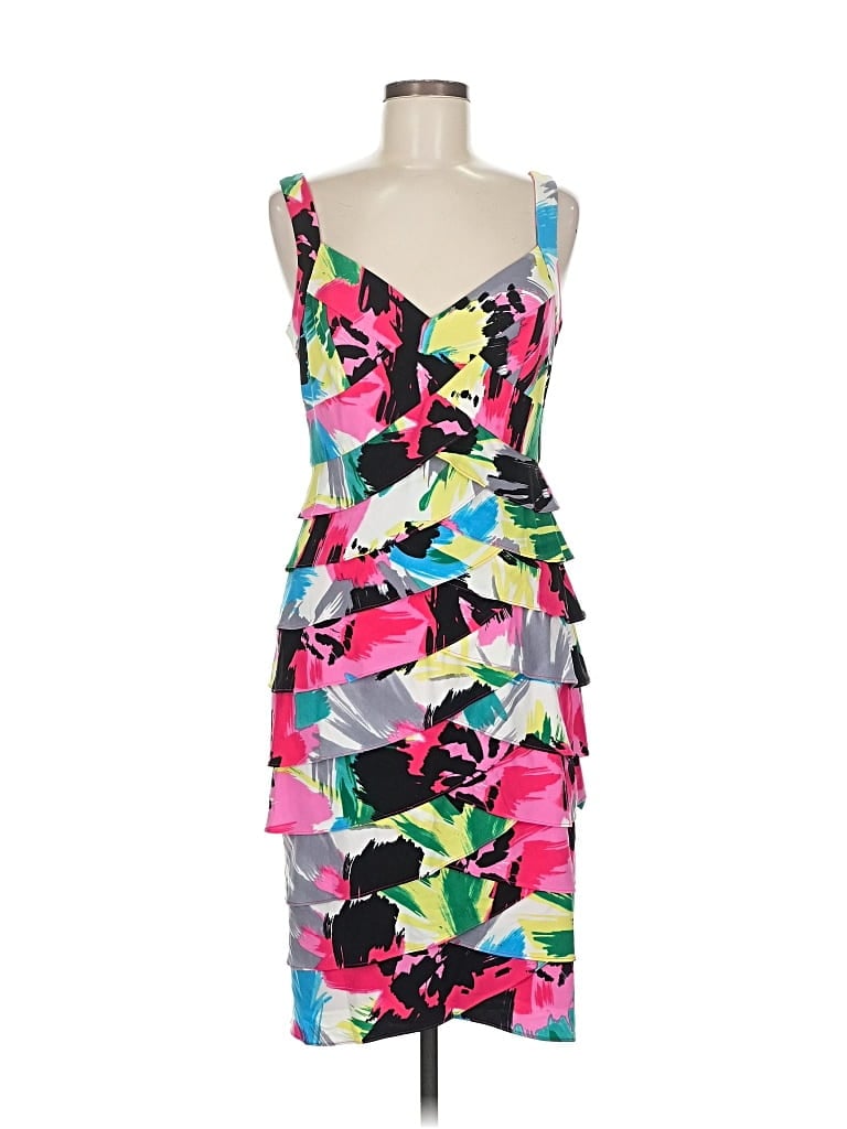 Pre-owned London Times Cocktail Dress In Pink