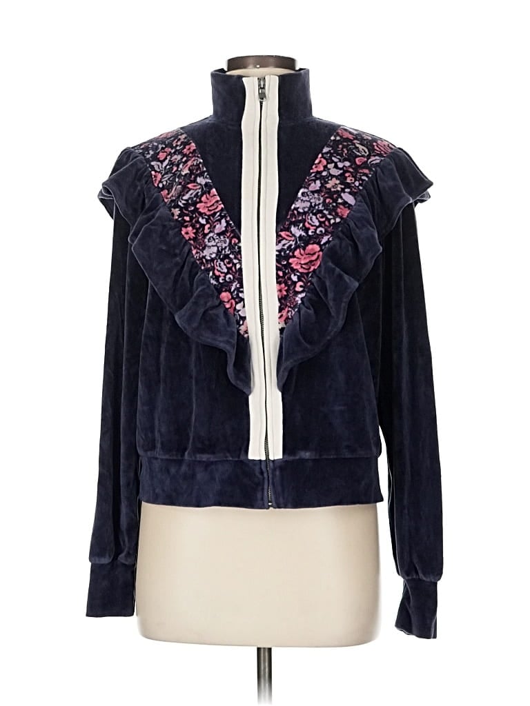 Pre-owned La Vie Rebecca Taylor Jacket In Blue