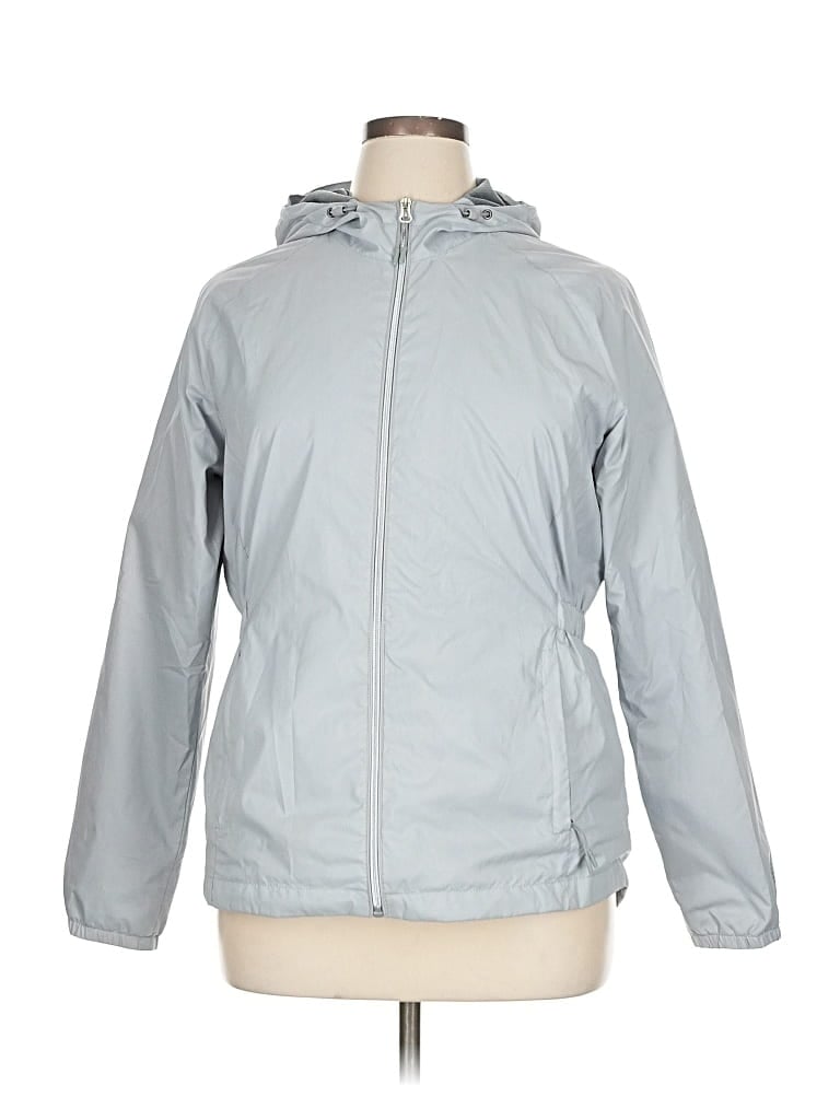 Pre-owned New Balance Jacket In Gray