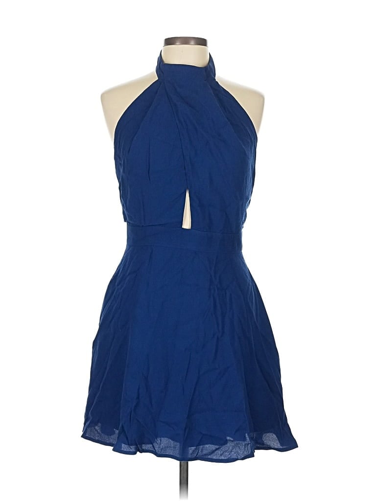 Pre-owned Finders Cocktail Dress In Blue