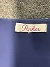 Parker 100% Polyester Paisley Blue Purple Cocktail Dress Size S (estimated) - photo 7