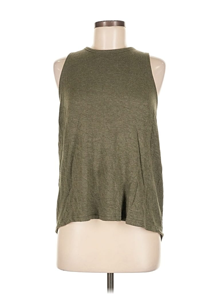 Pre-owned Lou & Grey Sleeveless T-shirt In Green