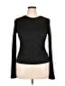 Unbranded Metallic Black Pullover Sweater Size XL - photo 1