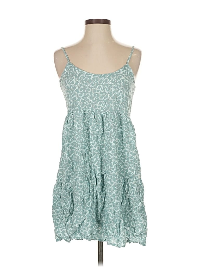 Pre-owned Kori America Casual Dress In Blue