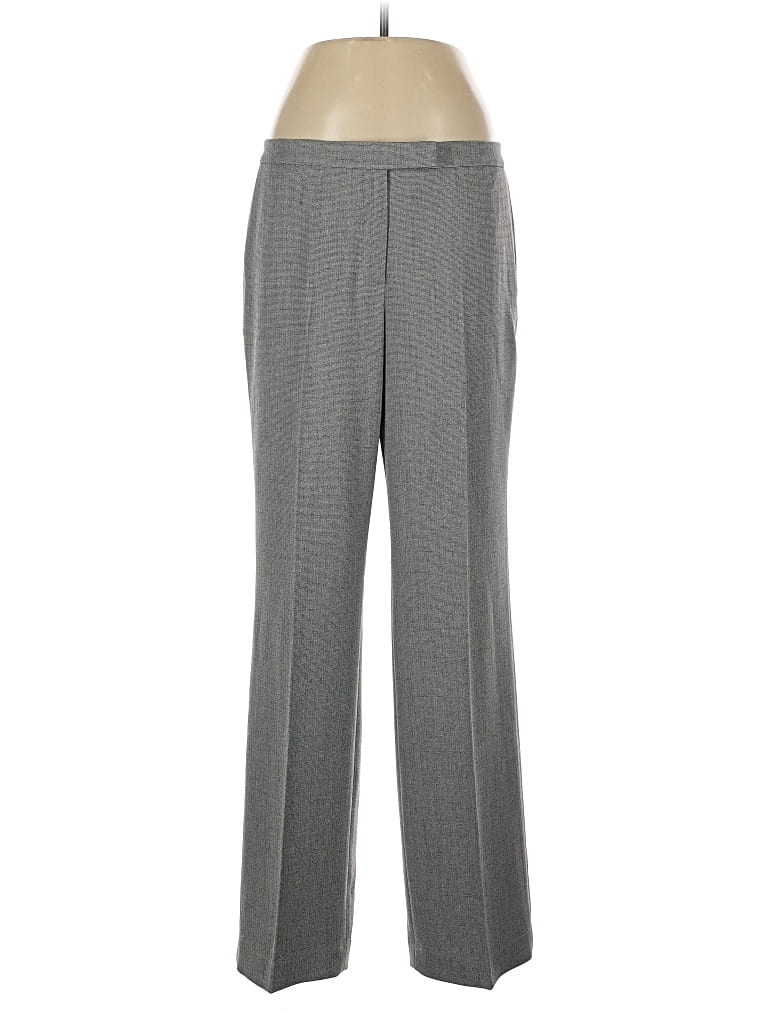 Pre-owned Kasper Dress Pants In Gray