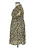 Zara Basic Print Yellow Casual Dress Size S - photo 5