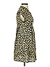 Zara Basic Print Yellow Casual Dress Size S - photo 4