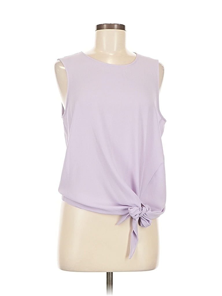 Pre-owned Vince Camuto Sleeveless Blouse In Purple