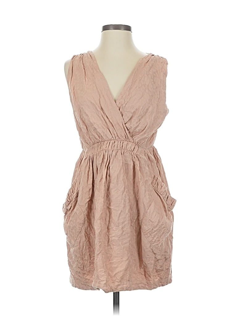 Pre-owned Hype Casual Dress In Brown