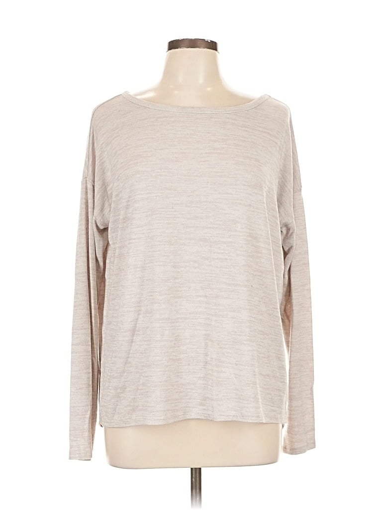 Pre-owned Gap Outlet Long Sleeve T-shirt In Gray