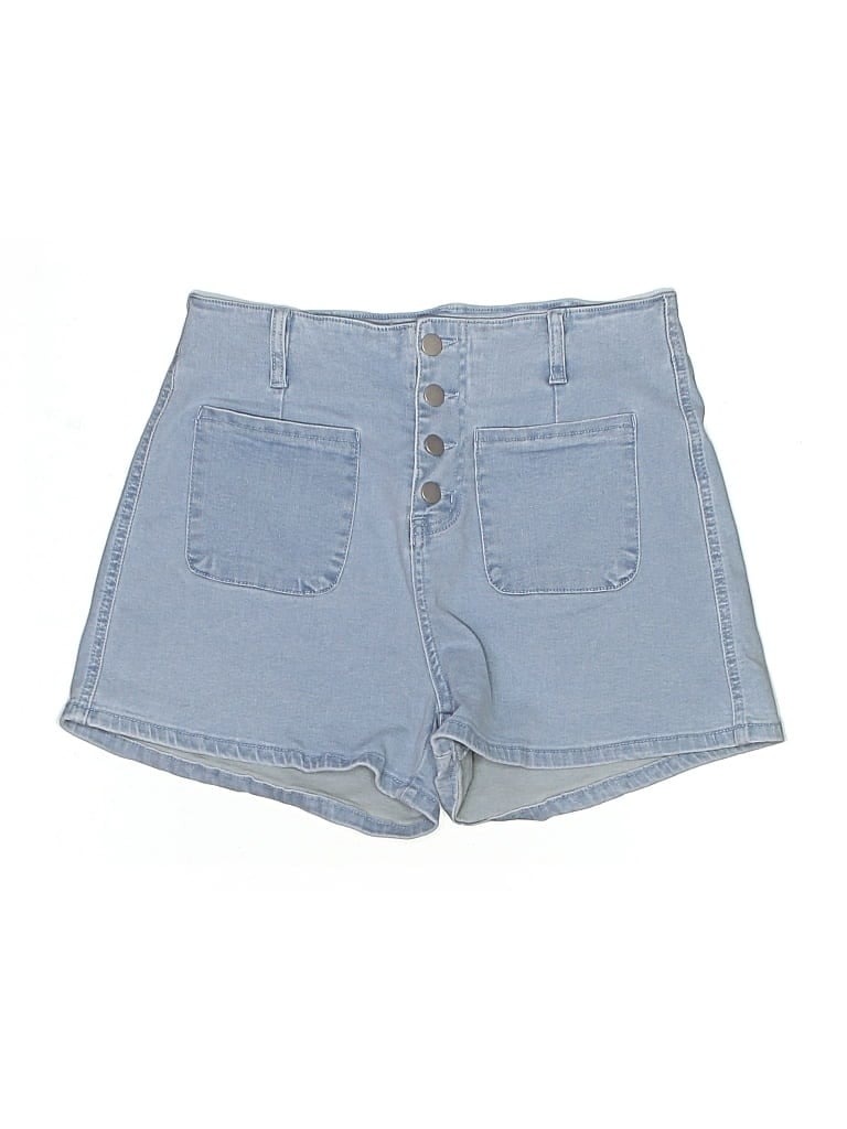 Pre-owned Unbranded Denim Shorts In Blue