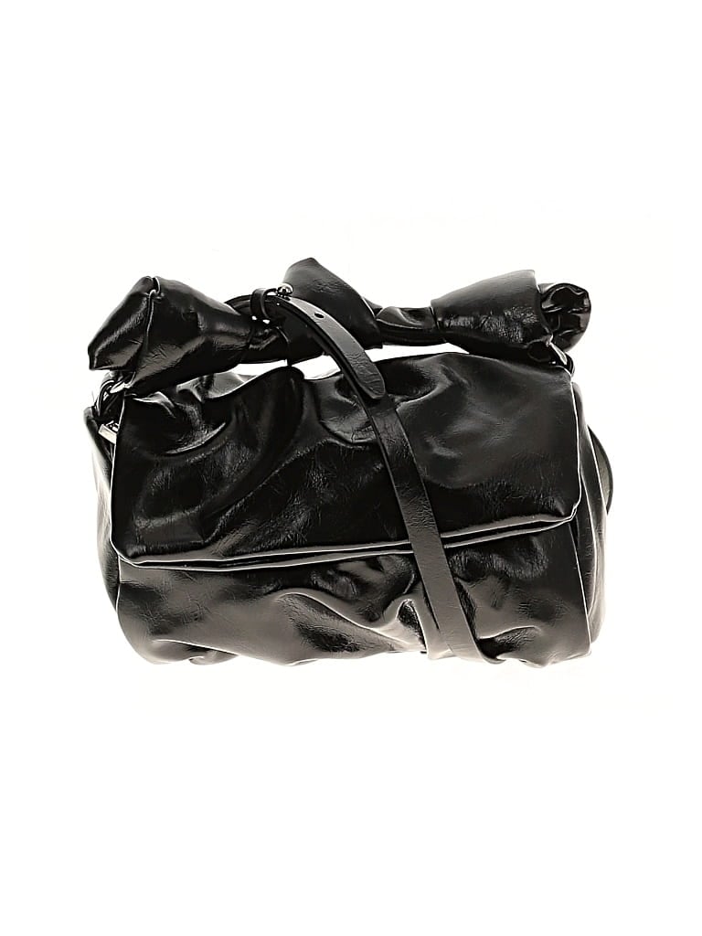Pre-owned Zara Satchel In Black
