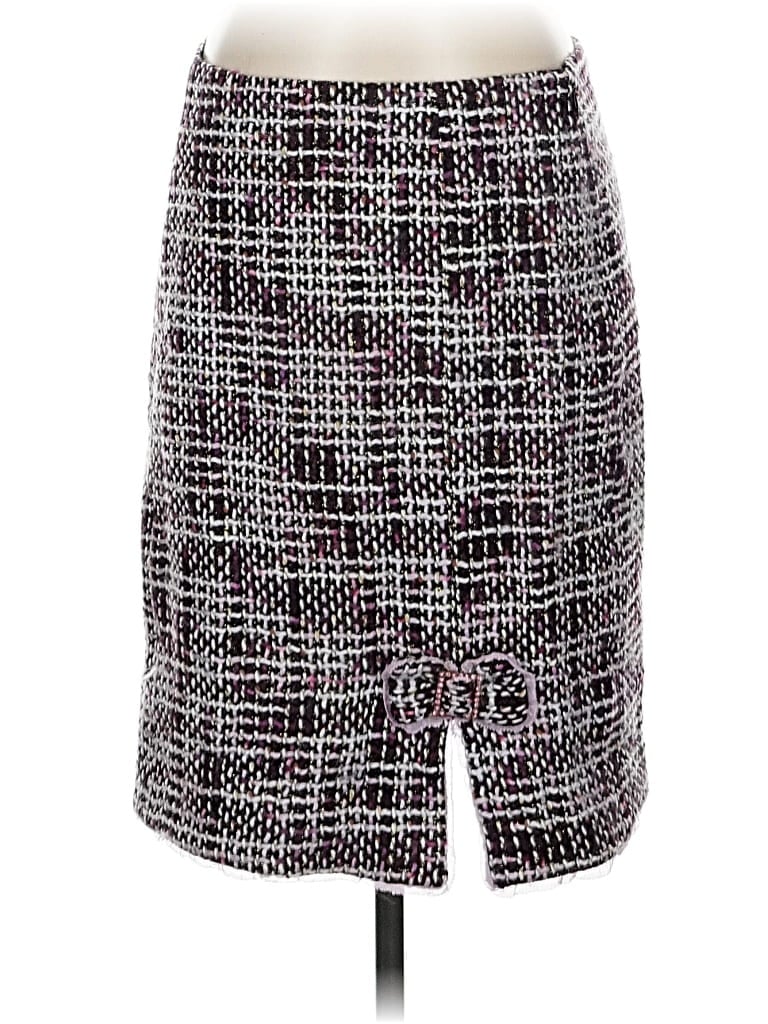 Pre-owned Eci Formal Skirt In Gray
