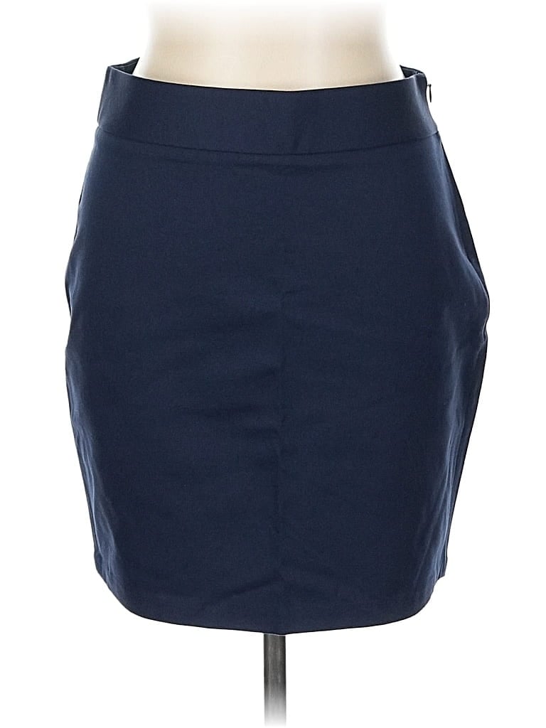 Pre-owned Inc International Concepts Casual Skirt In Blue