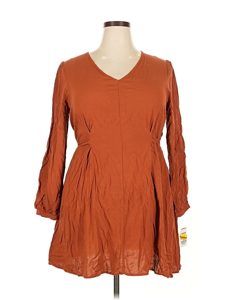 Pre-owned Nine West Casual Dress In Orange