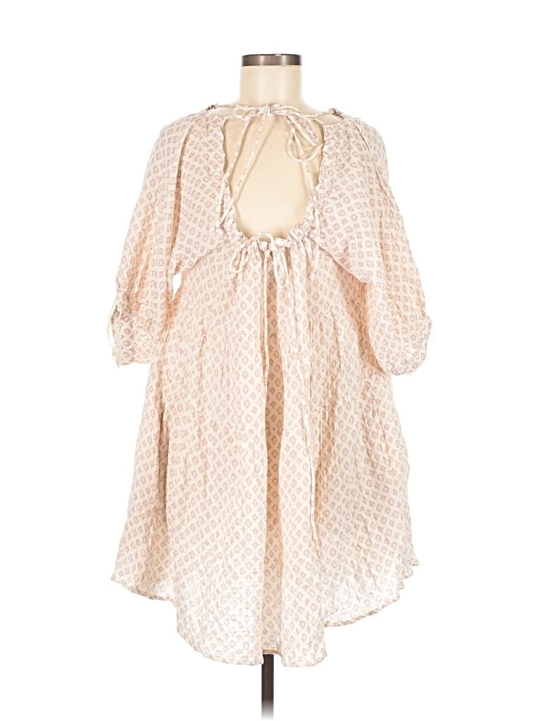 Pre-owned Olivaceous Cocktail Dress In White