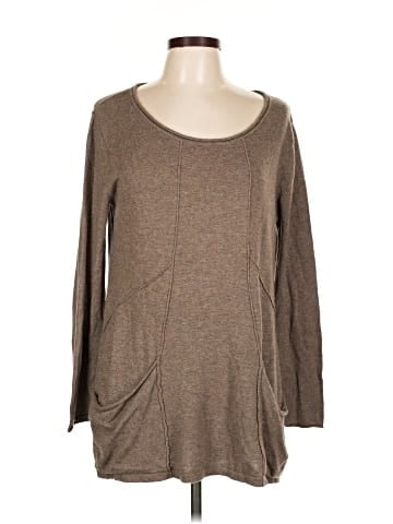 August Silk Pullover Sweater (view 1)