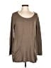 August Silk Brown Pullover Sweater Size L - photo 1