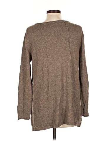 August Silk Pullover Sweater (view 2)