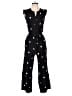 Ann Taylor LOFT Hearts Black Jumpsuit Size XS - photo 1