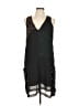 Leith 100% Polyester Stars Black Cocktail Dress Size L (estimated) - photo 1
