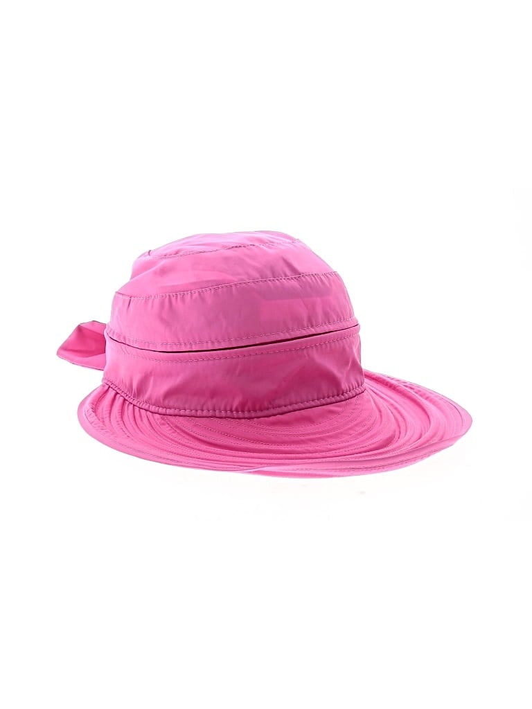 Pre-owned Assorted Brands Hat In Pink