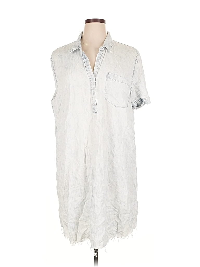 Pre-owned Rails Casual Dress In Silver