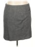 Garnet Hill Chevron-herringbone Gray Formal Skirt Size 18 - photo 1