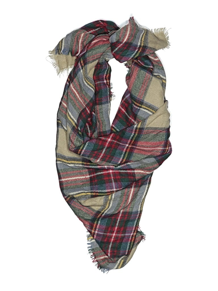 Pre-owned Unbranded Scarf In Brown