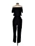 Beachgold 100% Rayon Solid Black Jumpsuit Size XS - photo 2