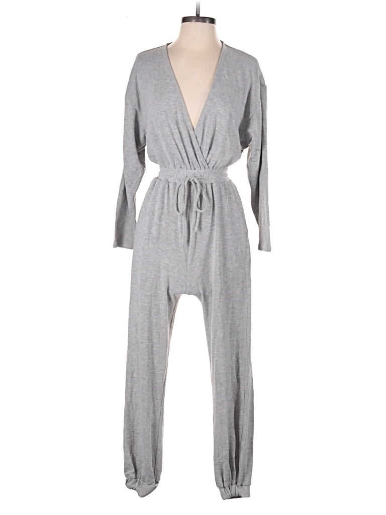 Pre-owned Majorelle Jumpsuit In Gray