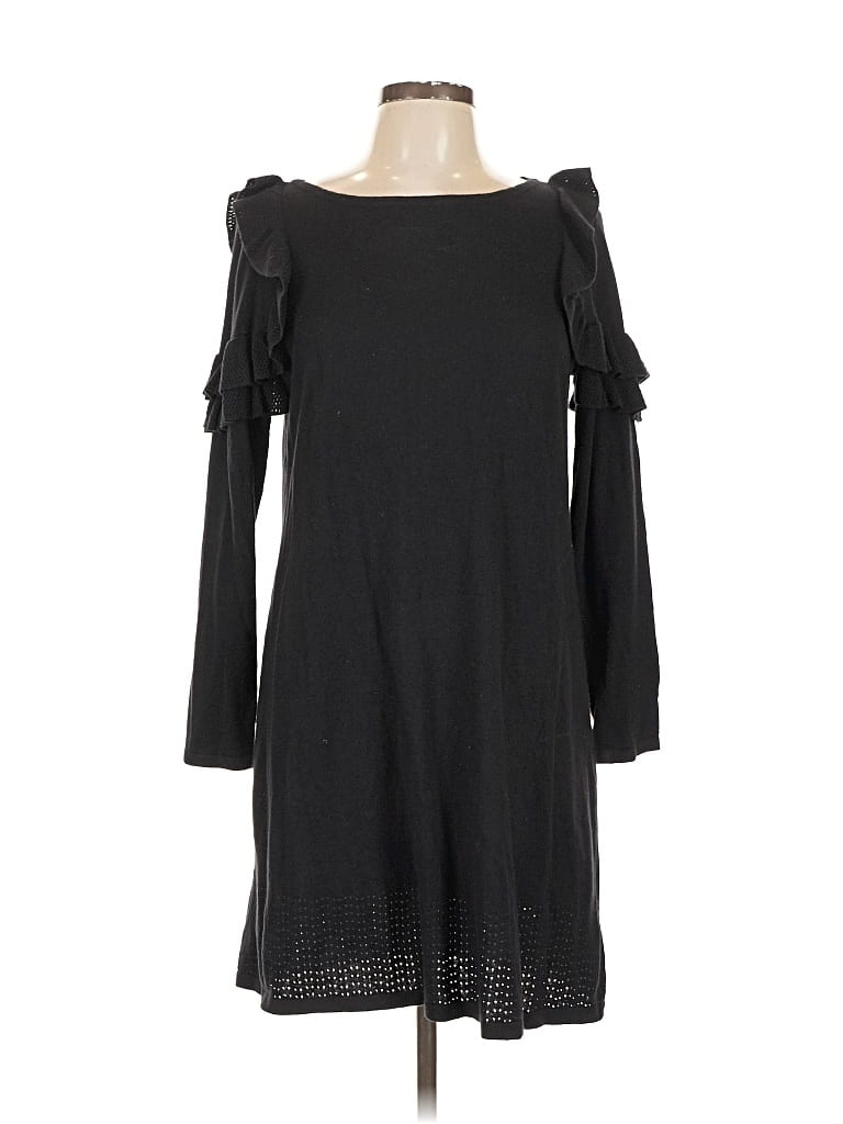 Pre-owned Style & Co Casual Dress In Black