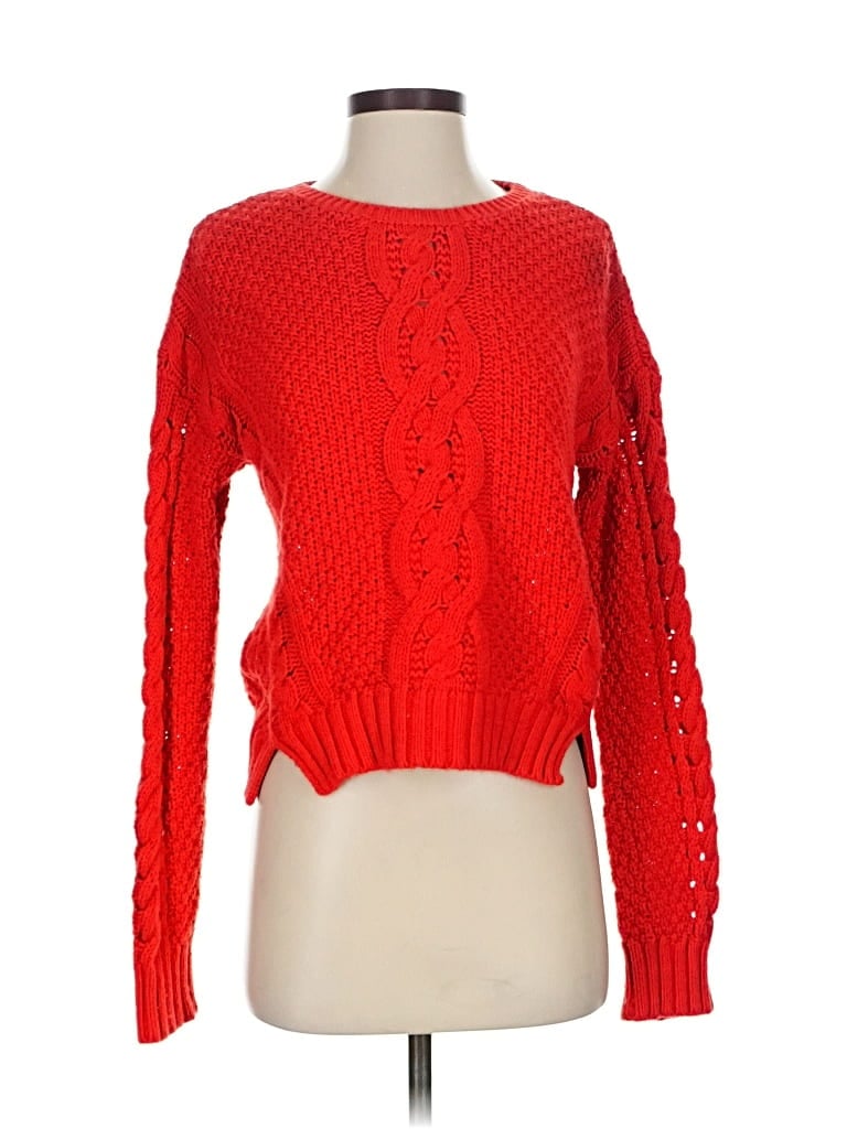 Pre-owned Assorted Brands Pullover Sweater In Red