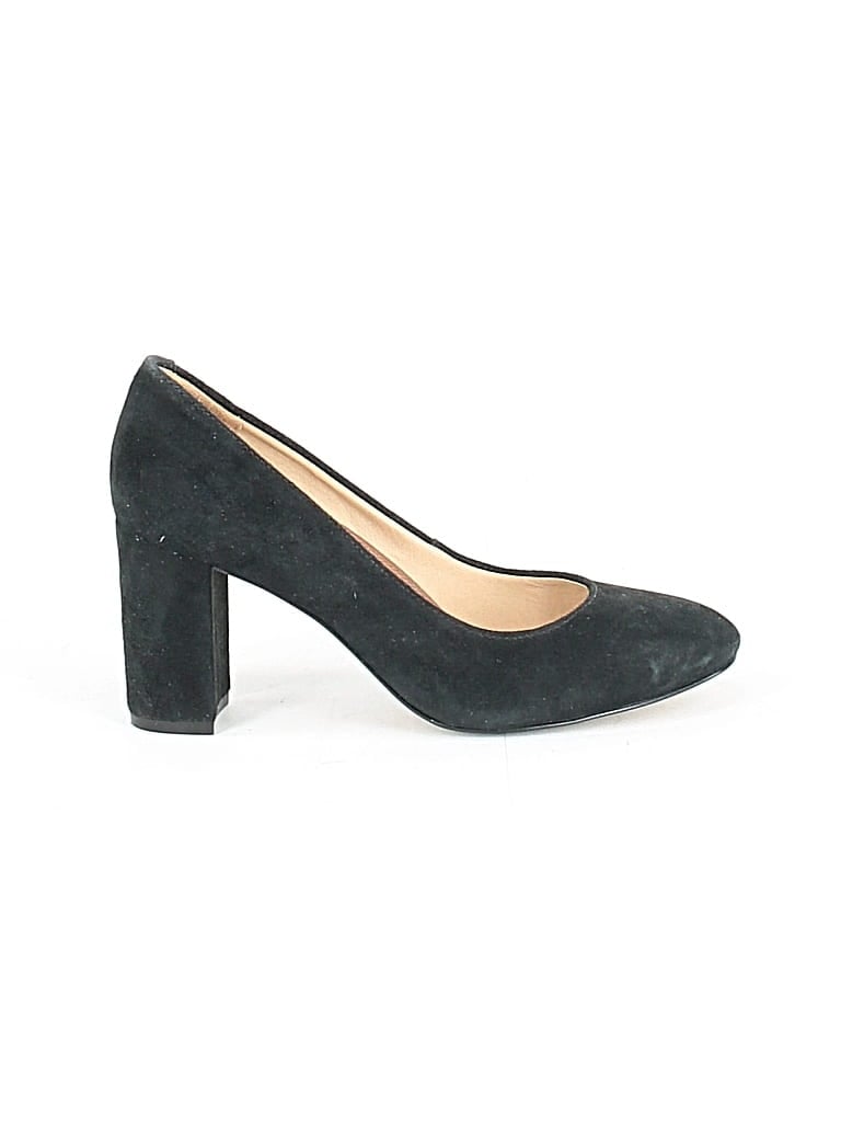 Pre-owned Walking Cradles Heels In Black