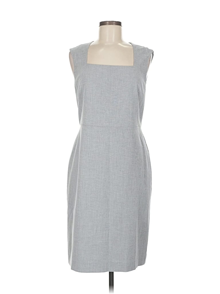 Pre-owned Ann Taylor Factory Casual Dress In Gray
