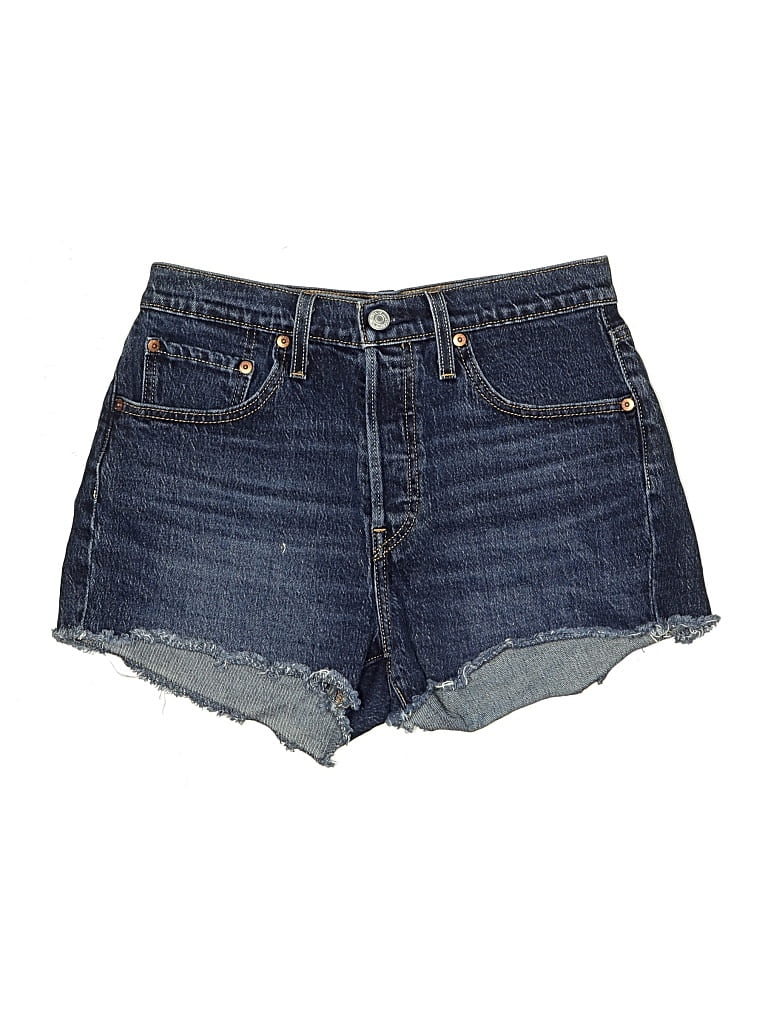 Pre-owned Levi's Denim Shorts In Blue