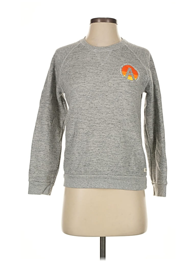 Pre-owned Marine Layer Long Sleeve T-shirt In Gray