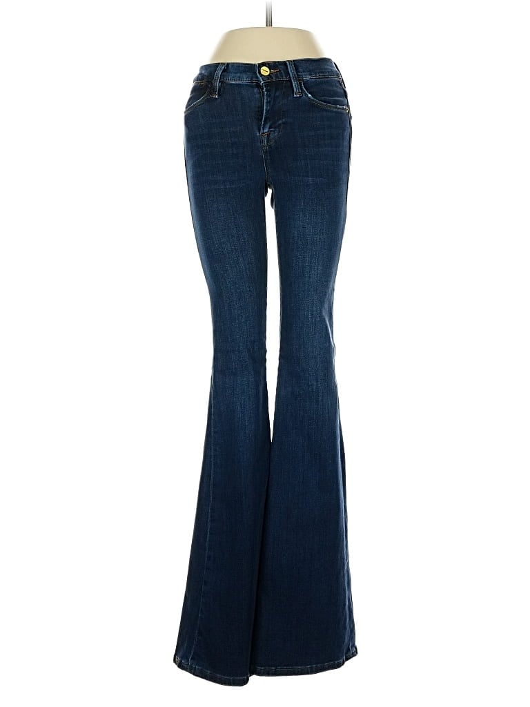 Pre-owned Frame Jeans In Blue