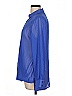 Violet & Claire 100% Polyester Blue Long Sleeve Blouse Size L - photo 5