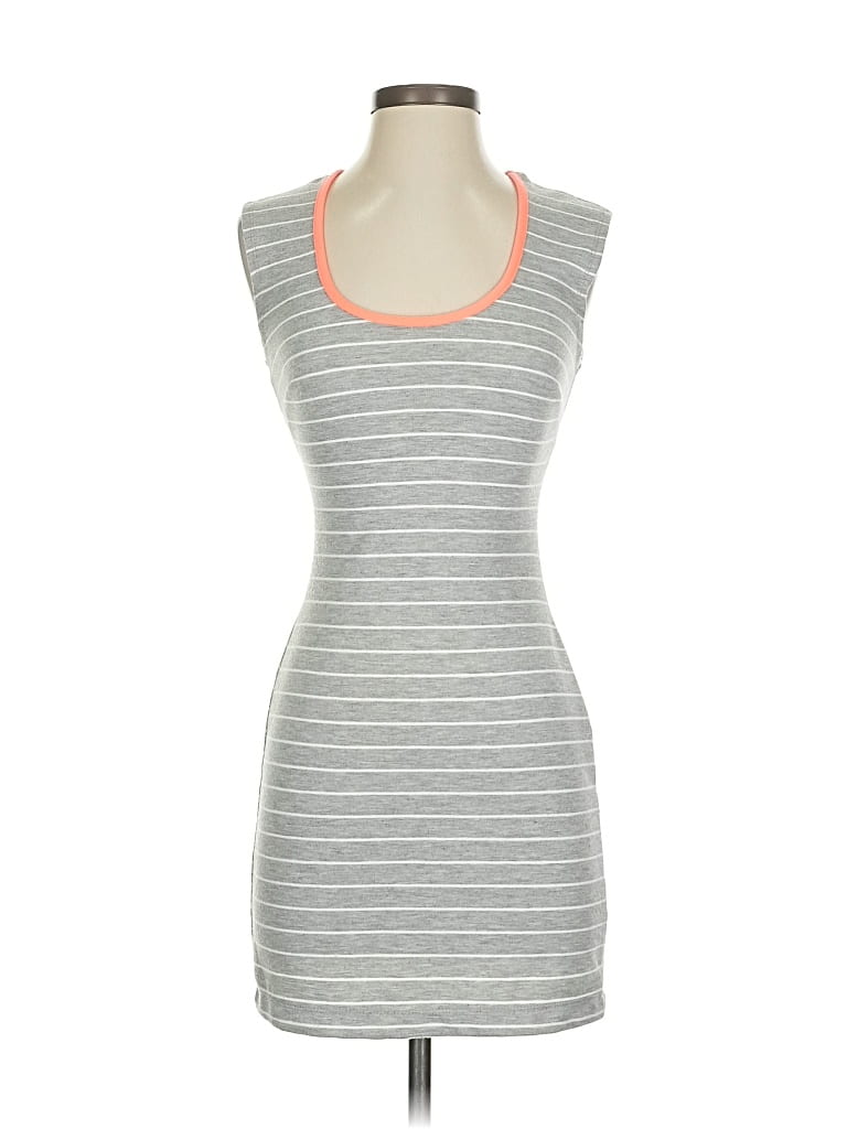 Pre-owned Mimi Chica Casual Dress In Gray