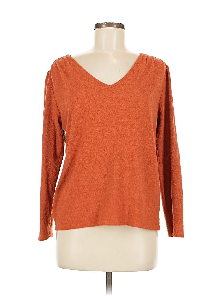 Pre-owned Banana Republic Factory Store Pullover Sweater In Orange